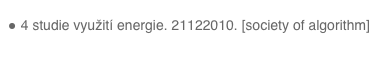 4 studie využití energie. 21122010. [society of algorithm]